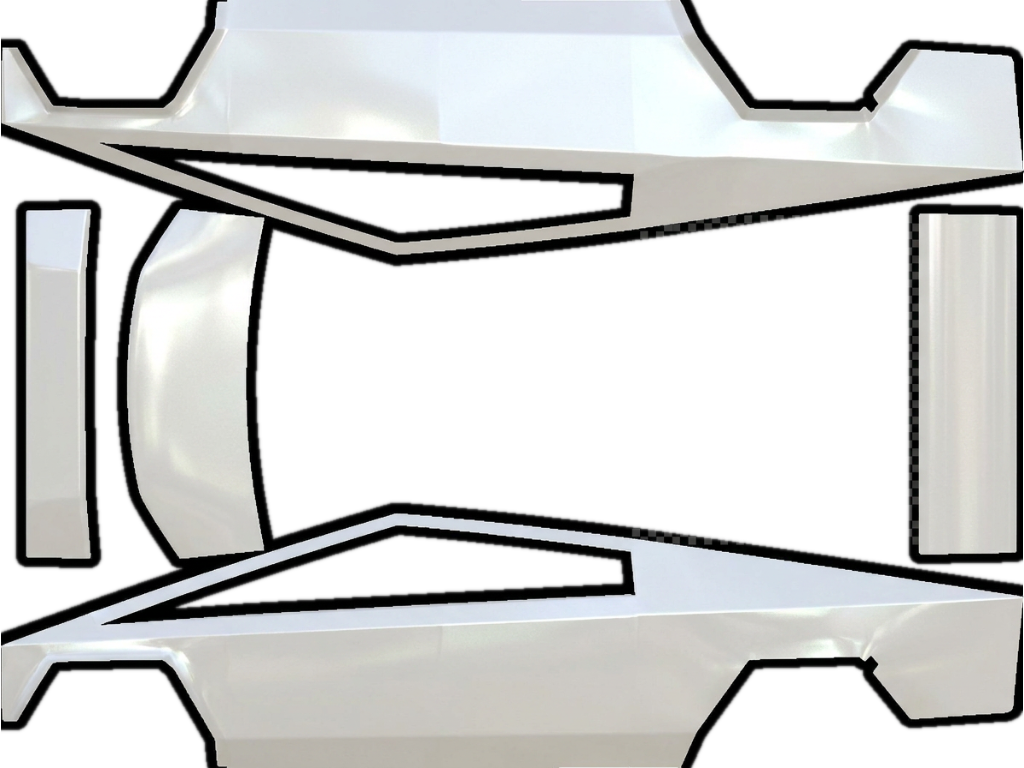 Pearl White Angular Sheen digital skin preview
