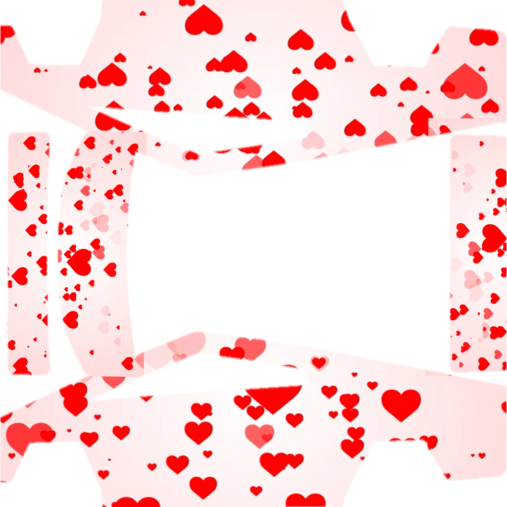Red Heart Scatter Wrap digital skin preview