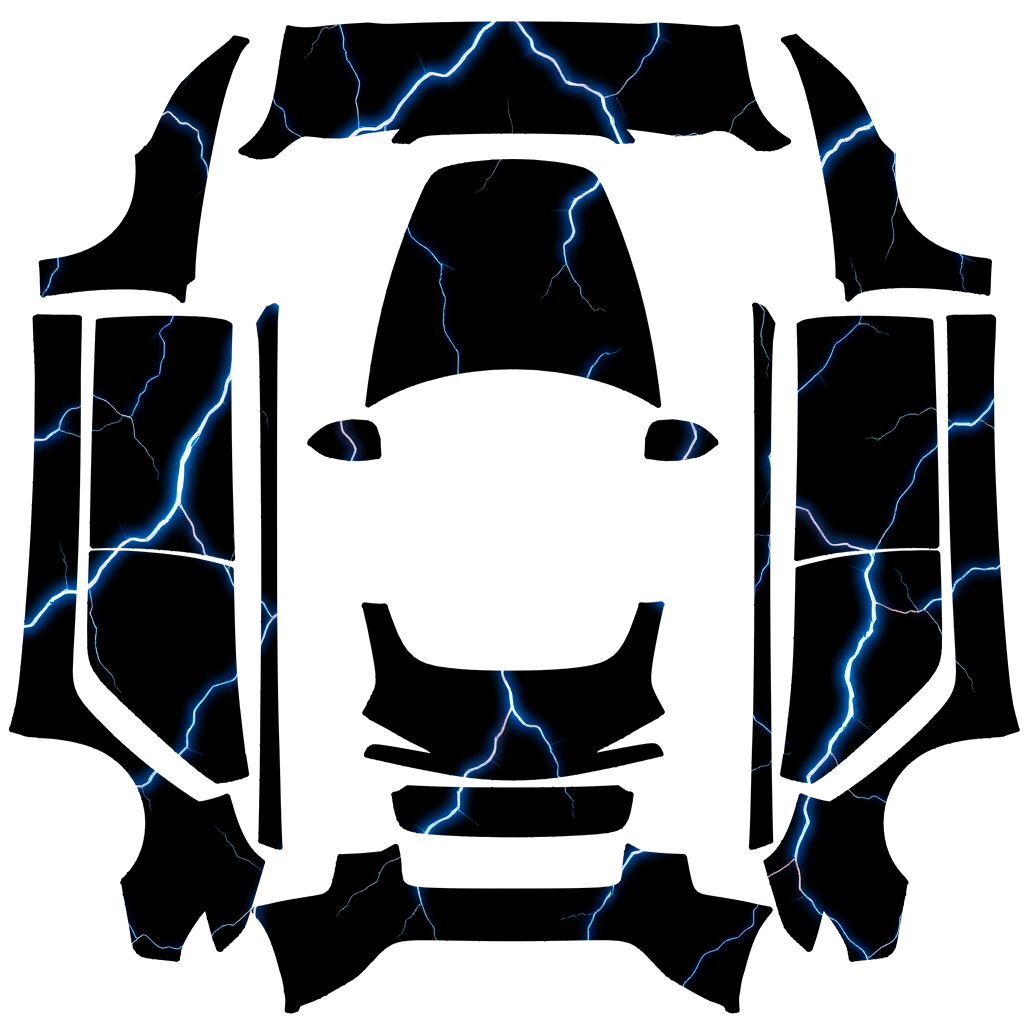 Electric Cobalt Fracture digital skin preview