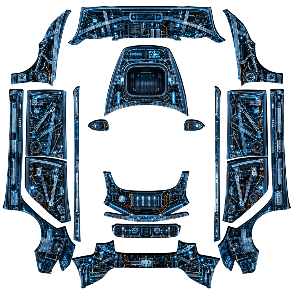 Midnight X-Ray Body Blueprint digital skin preview