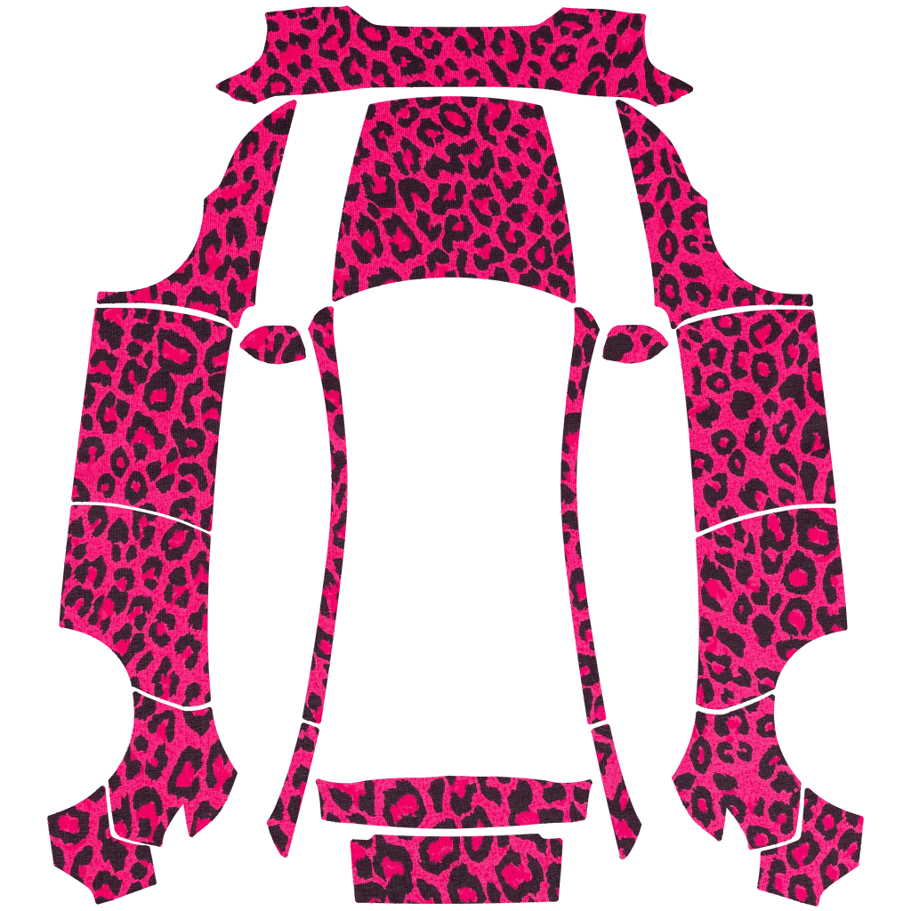 Neon Pink Leopard Pattern digital skin preview