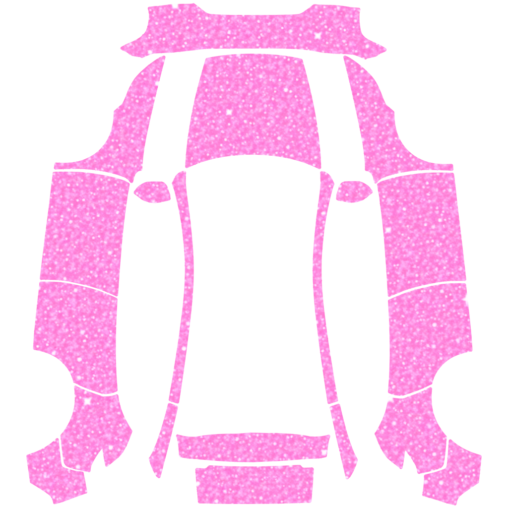 Pink Glitter Vehicle Silhouette digital skin preview