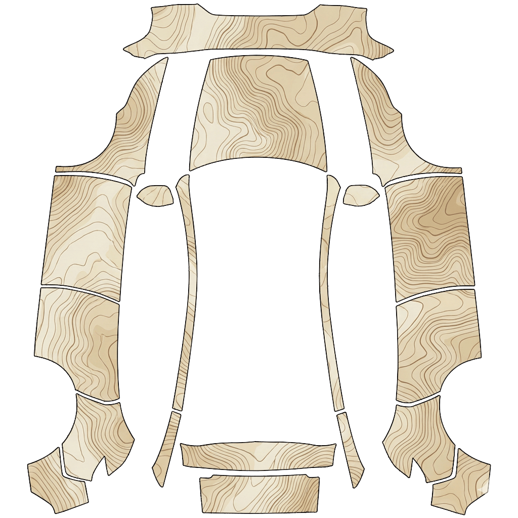 Sandstone Contour Map digital skin preview