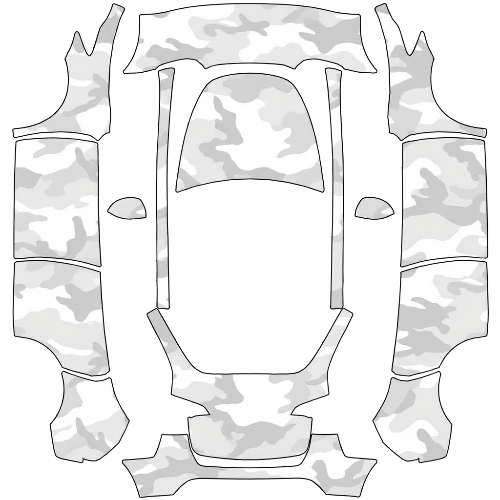 Arctic Gray Camo Panel Wrap digital skin preview