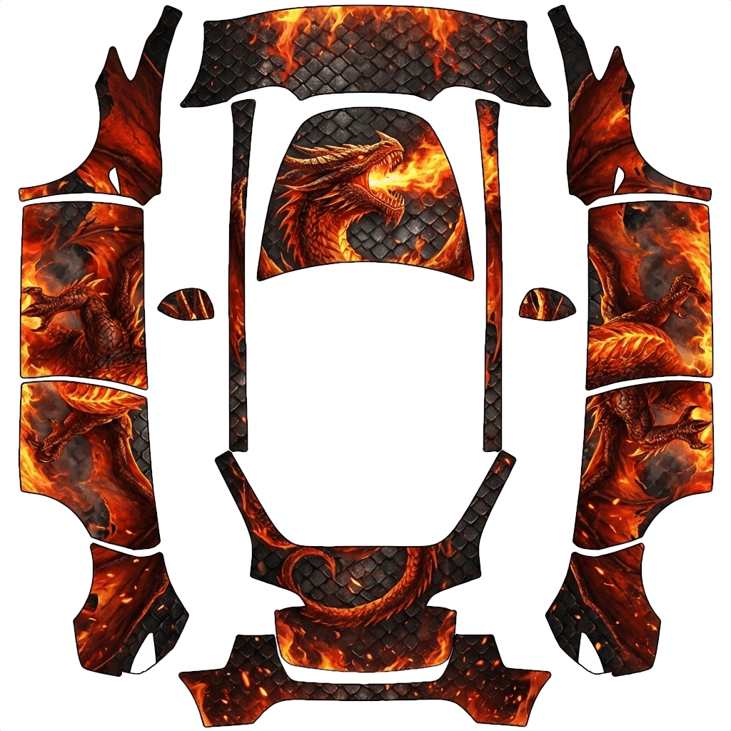 Inferno Scale Dragon Wrap digital skin preview