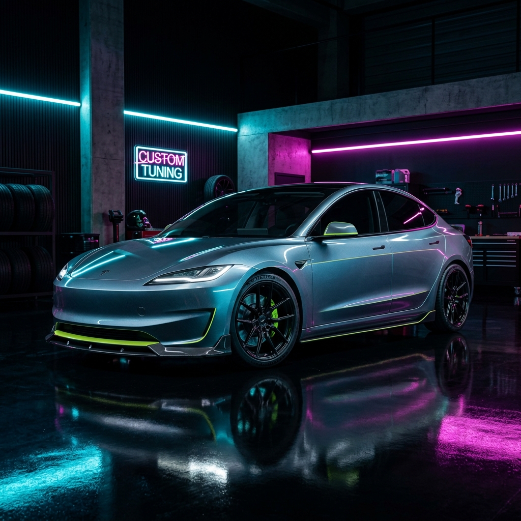Tesla Model 3 Highland base editor preview