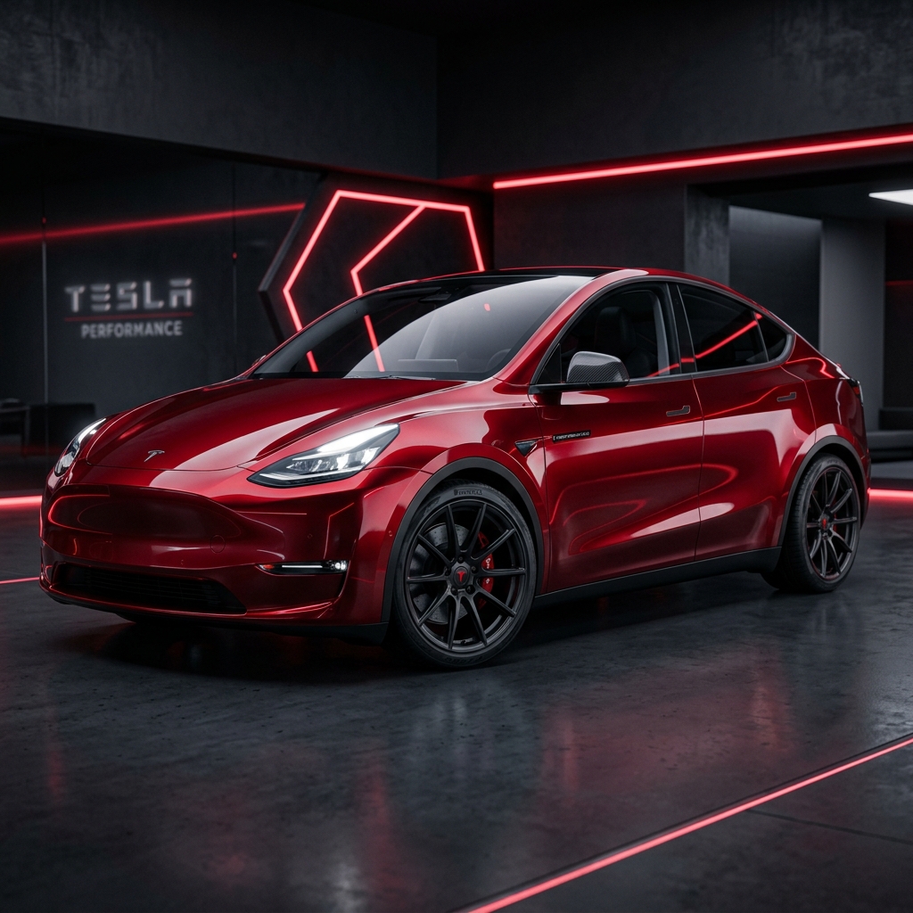 Tesla Model Y Juniper Performance editor preview