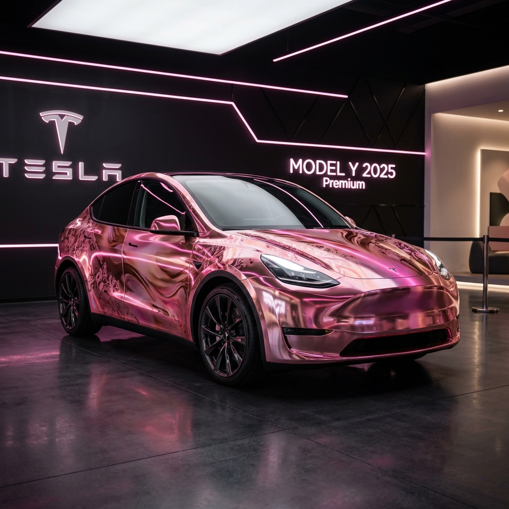 Tesla Model Y Juniper Premium editor preview